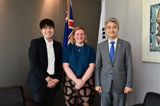 주한뉴질랜드대사관 공관차석 면담