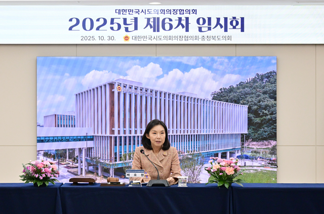 대한민국시도의회의장협의회 6차 임시회