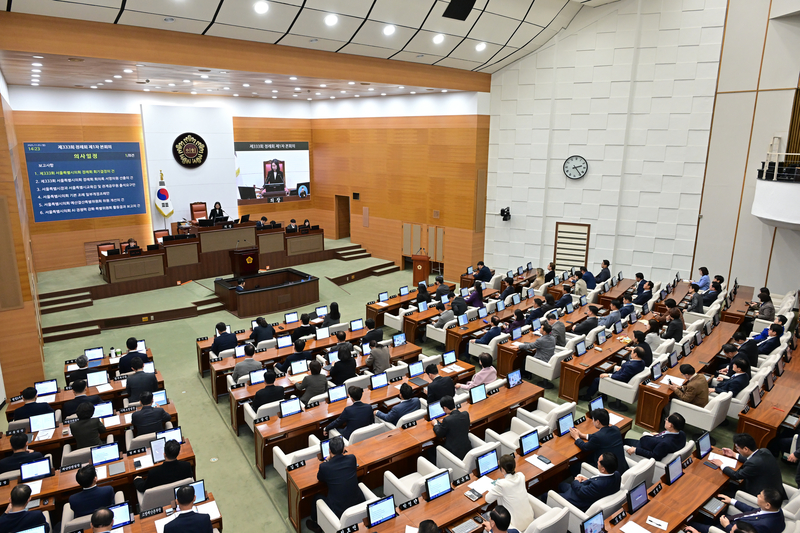 제333회 정례회 1차 본회의 이미지