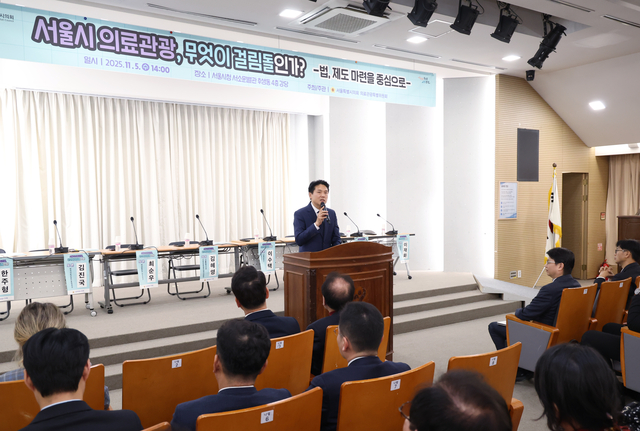 서울시 의료관광 무엇이 걸림돌인가 토론회