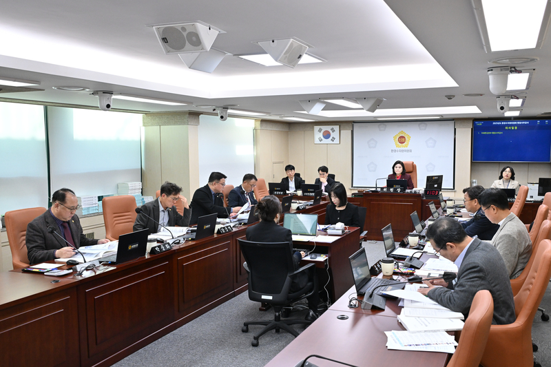 제333회 정례회 환경수자원위원회 행정사무감사 이미지