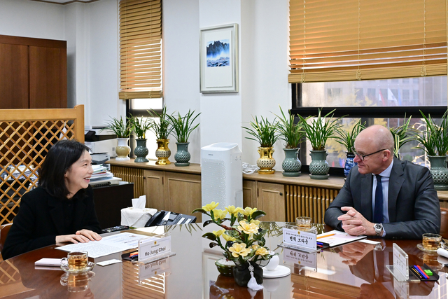 독일 콘라드 아데나워 재단 한국사무소 대표 면담