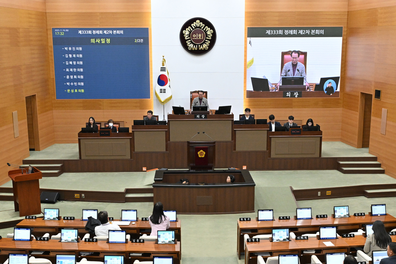 제333회 정례회 2차 본회의_시정질문1일차_오후 이미지