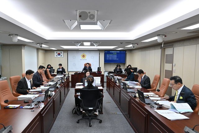 제333회 정례회 환경수자원위원회 회의