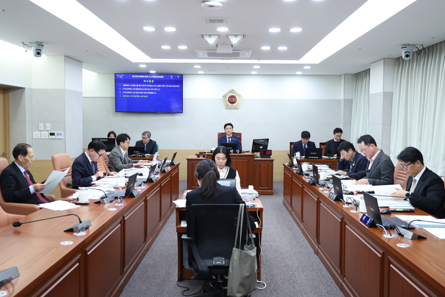 제333회 정례회 도시계획균형위원회 회의