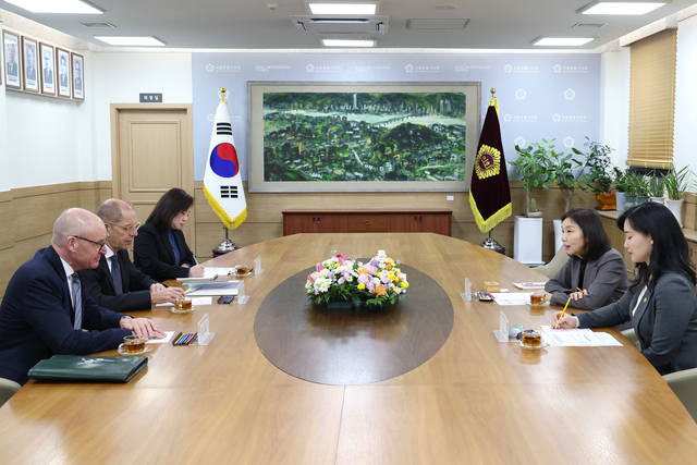 독일 콘라드 아데나워 재단 본부 부총재 면담