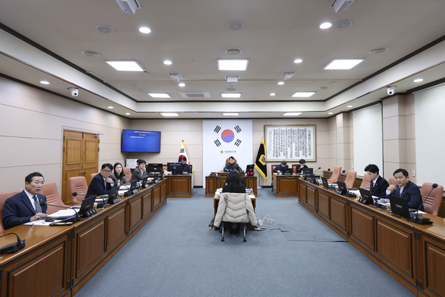 제333회 정례회 제5차 정례회 규제개혁특별위원회 회의