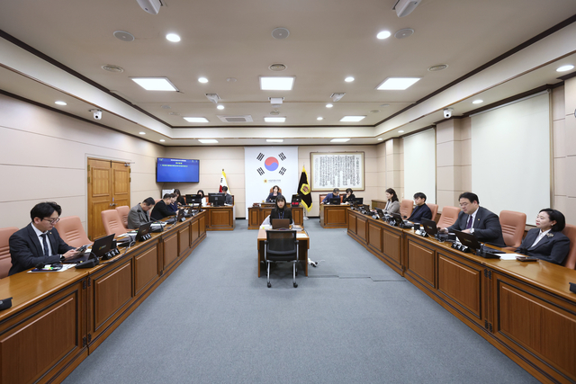 제334회 임시회 운영위원회 회의