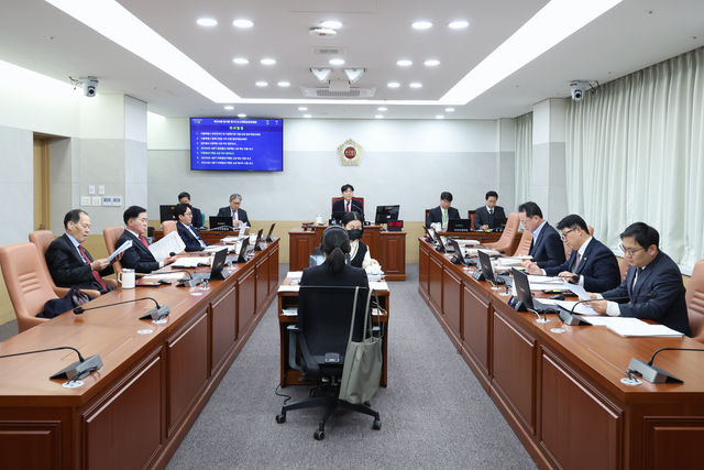 제334회 임시회 도시계획균형위원회 회의