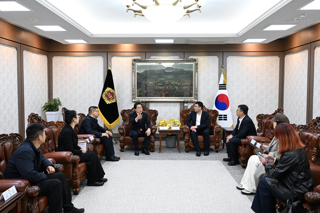 중국 옌타이시 문화관광국 방문