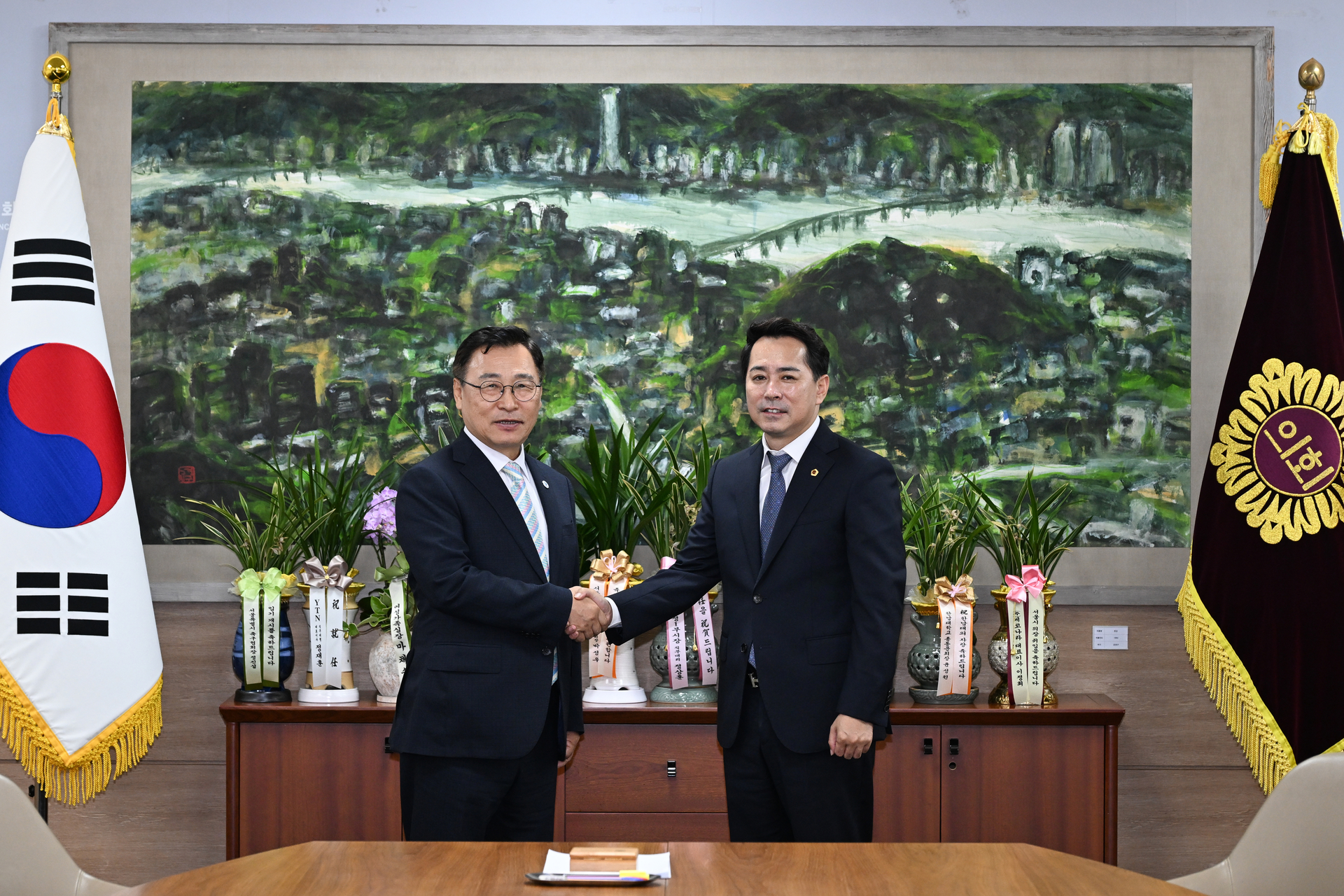 정근식 서울특별시교육감 접견