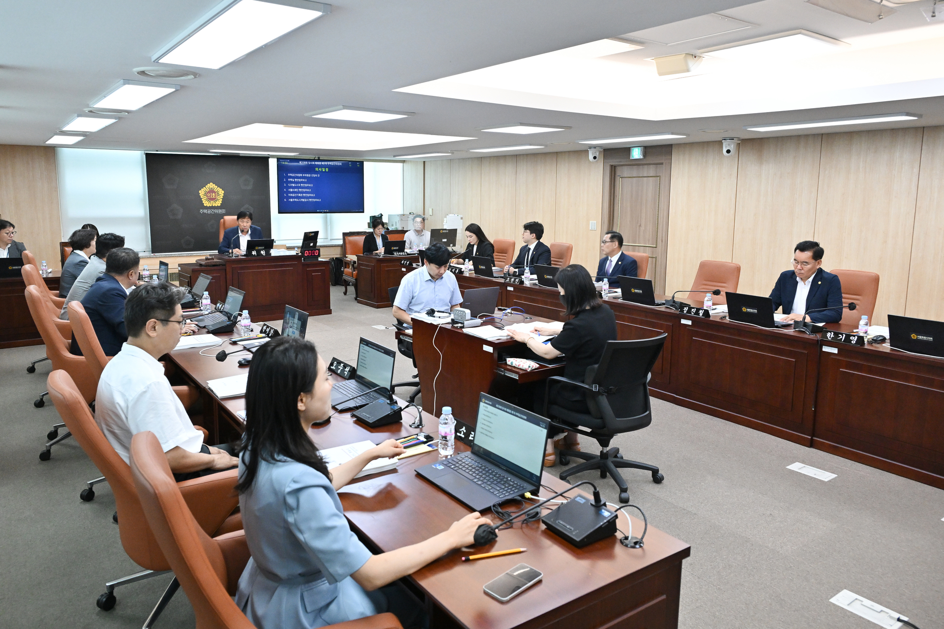 제338회 임시회 폐회중 주택공간위원회 회의 이미지