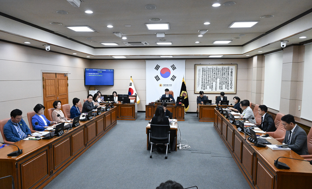 제338회 임시회 폐회중 운영위원회 회의