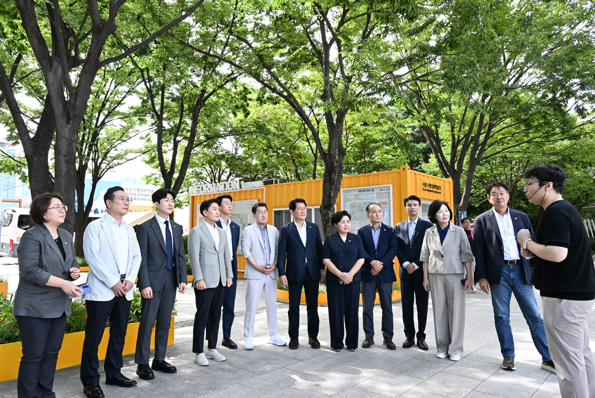 제338회 임시회 폐회중 환경수자원위원회 현장방문_서울숲 이미지
