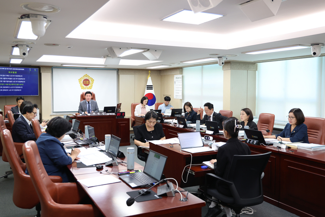 제339회 임시회 문화체육관광위원회 회의 이미지