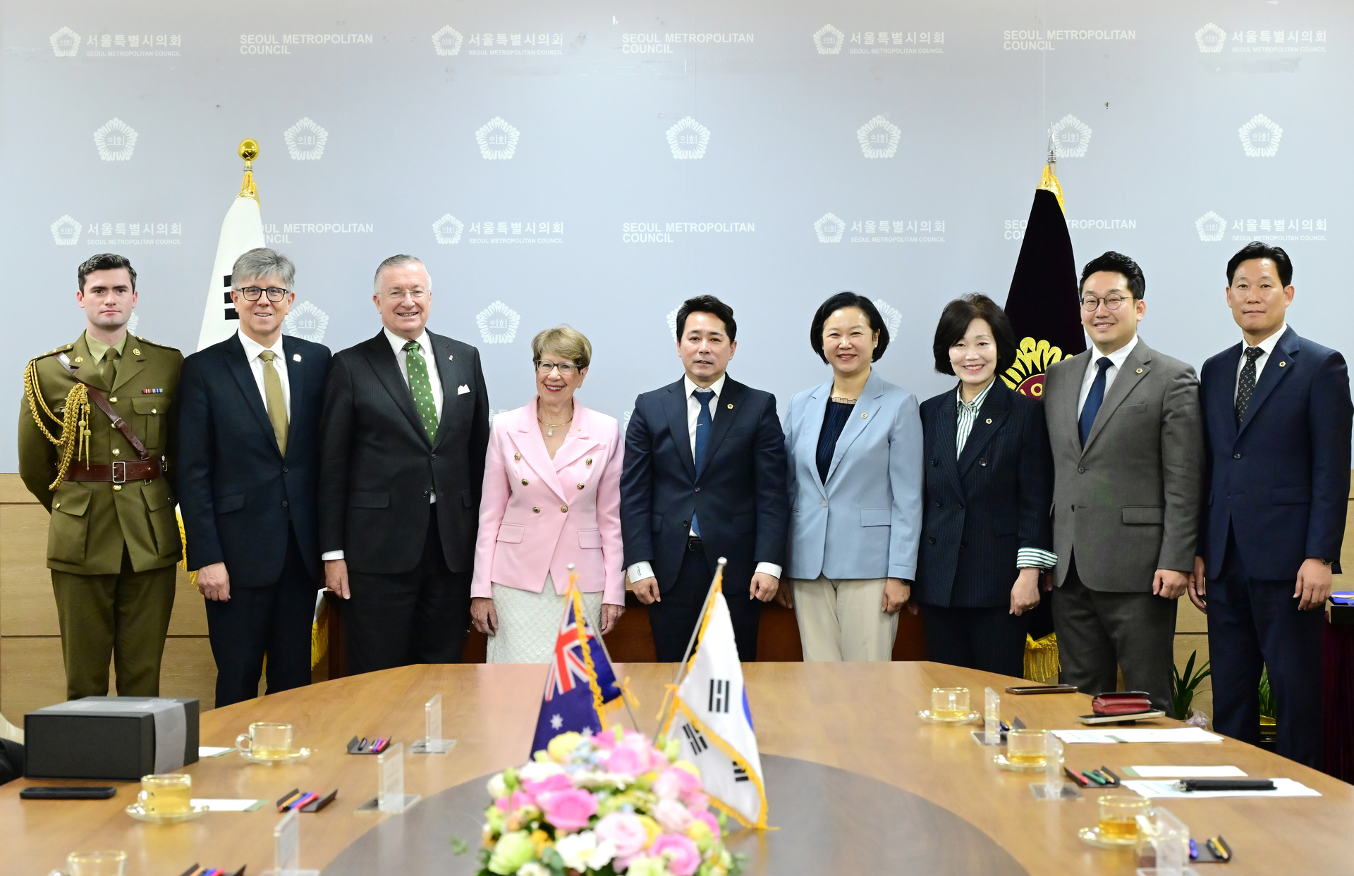 호주 NSW주 주총독 면담